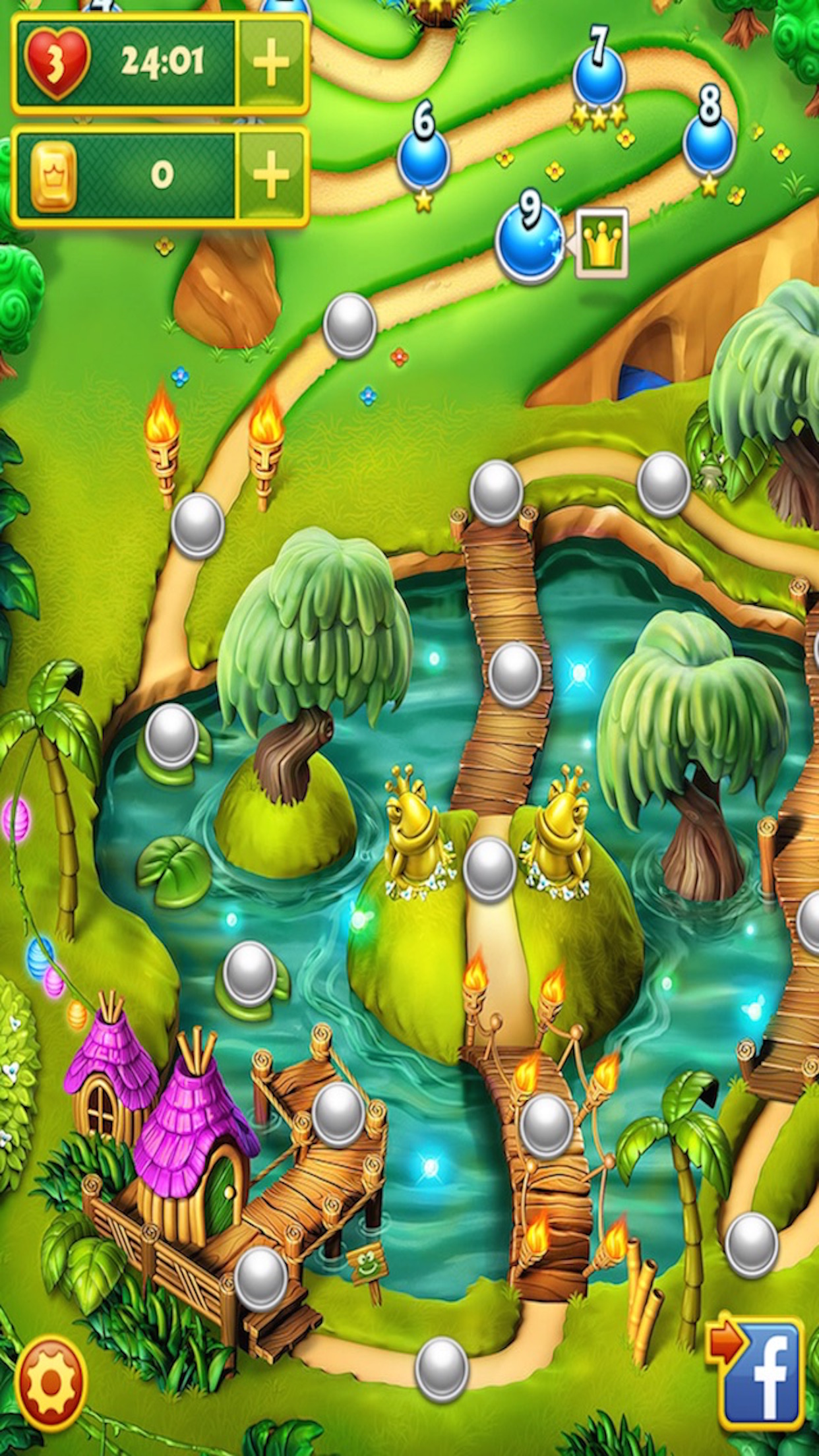 Charm Story - 3 match puzzle crush splash game screenshot 3