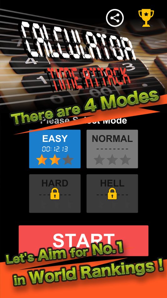 #3. Calculator Time Attack - Calculator Typing Game (iOS) Podle: woodsmall inc.
