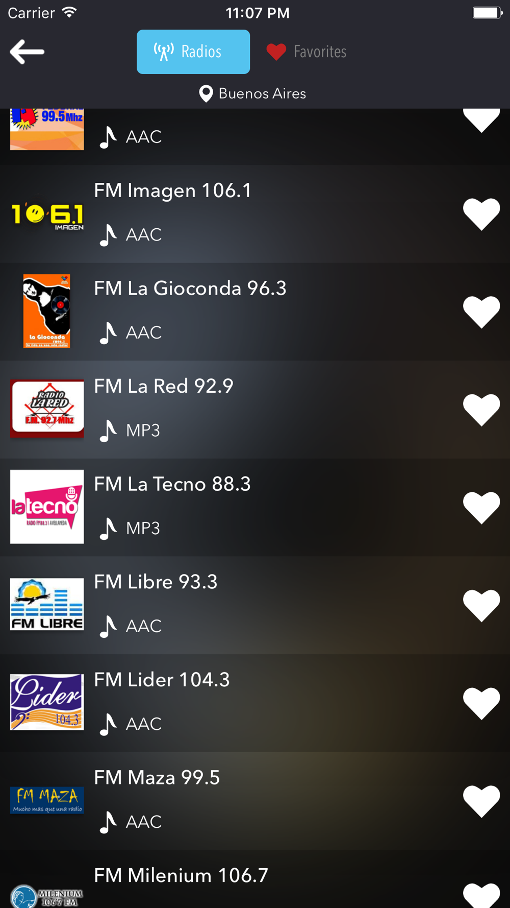 Radios de Argentina Gratis Radio FM AM Tune Free Download App for iPhone -  STEPrimo.com