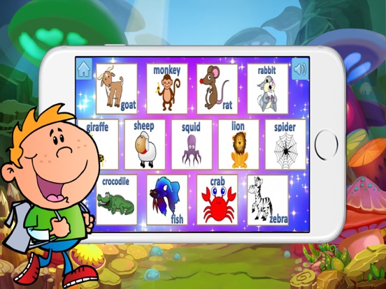 Kids Animals Education game-Matching iPad screenshot