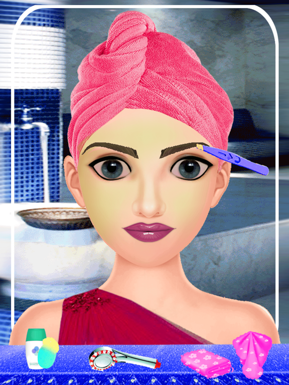 Screenshot #6 pour Fashion Girl Salon: Glam Doll Makeover Girls Games