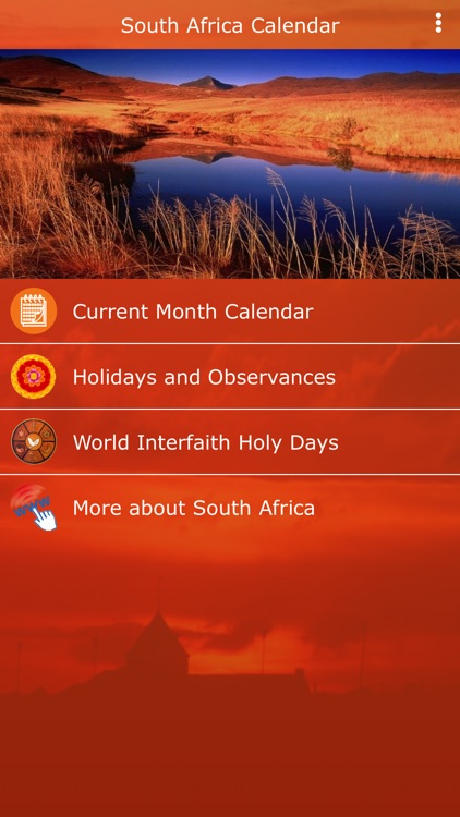 South Africa Calendar