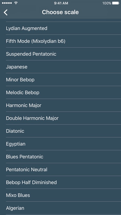 Gammes - scales library screenshot-3