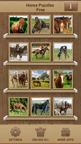 Game screenshot Horse Jigsaw Puzzles - Brain Training Games apk