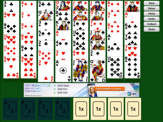 Screenshot #6 pour Free Cell Solitaire