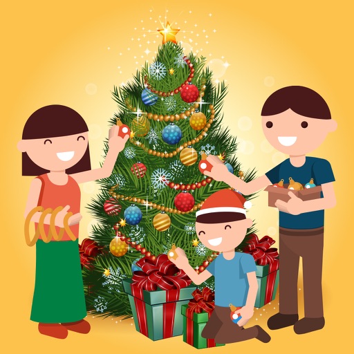 Christmas Tree Decorations Greetings iOS App