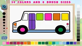 Game screenshot Kids Coloring Pages - Toddler Cars Transportation hack