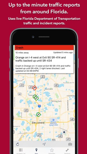 Florida Roads Traffic(圖1)-速報App
