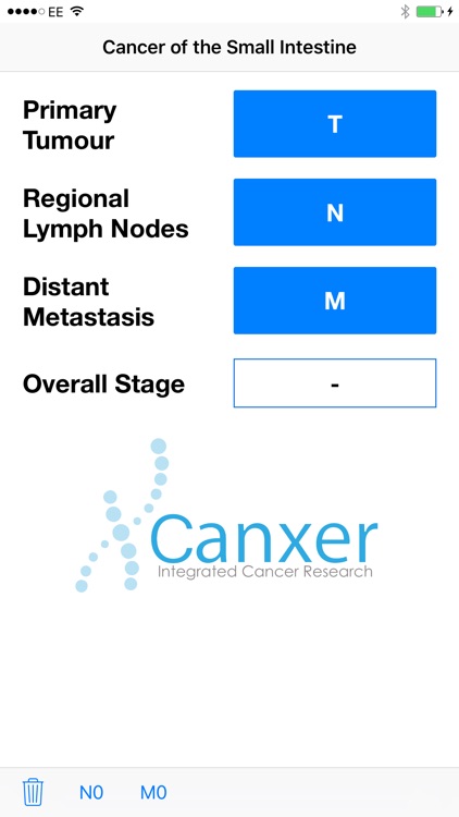 Cancer of the Small Intestine Staging v8