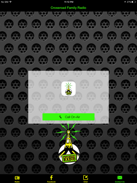 Crossroad Family Radio iPad screenshot 4 - Music app