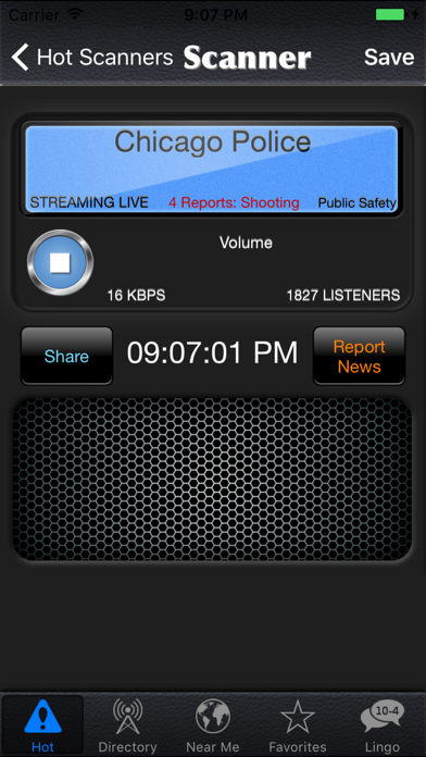 Police Scanner Radio Screenshot