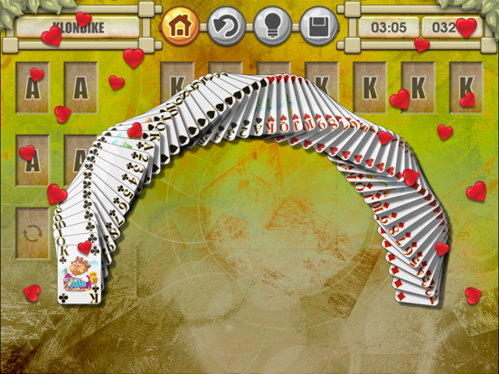 Screenshot #4 pour Klondike Solitaire Hearts & Spades Patience