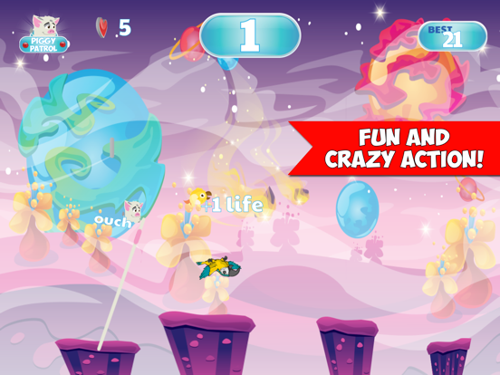 Screenshot #6 pour Piggy Patrol Jump Adventure