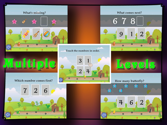 Preschool and Kindergarten Educational Games iPad screenshot