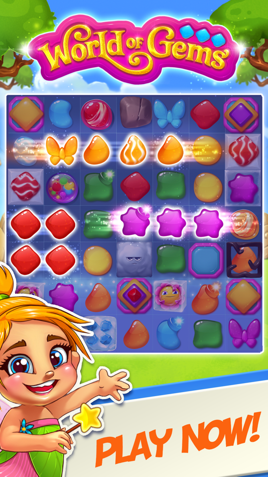 #5. World of Gems (iOS) 由: Playcus Limited