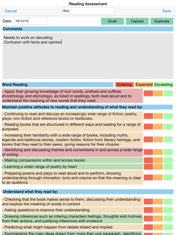 Year 5 Primary Assessmate screenshot 2