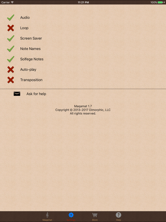 Maqamat iPad screenshot 4 - Music app