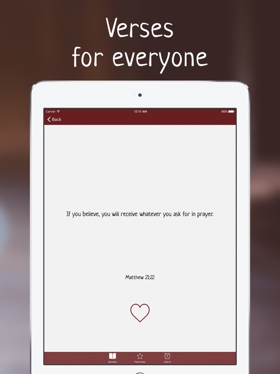 Desiring god Scripture of the day Our daily bread iPad screenshot 5 - Lifestyle app
