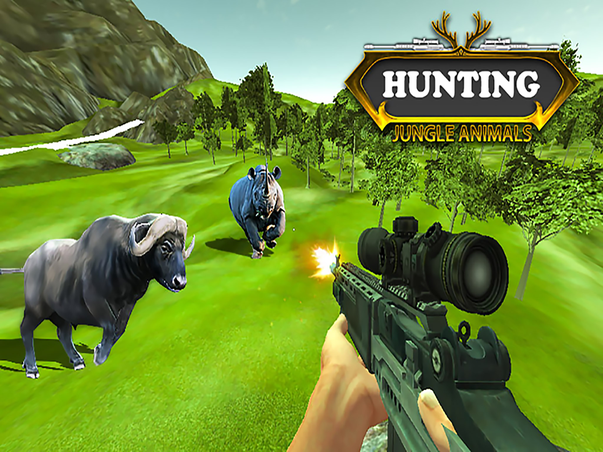 Hunting Jungle Animals 1 screenshot 7