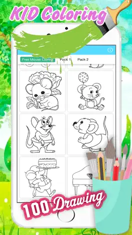 Game screenshot Cute Hamster Coloring Book Drawing for Kid apk