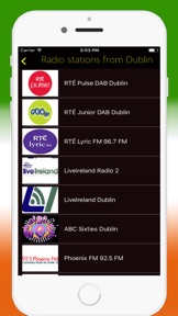 Radio Ireland FM - Irish Radios Stations Online IE screenshot