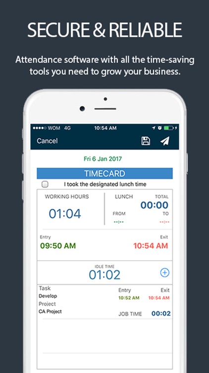 GeoVictoria TimeCards