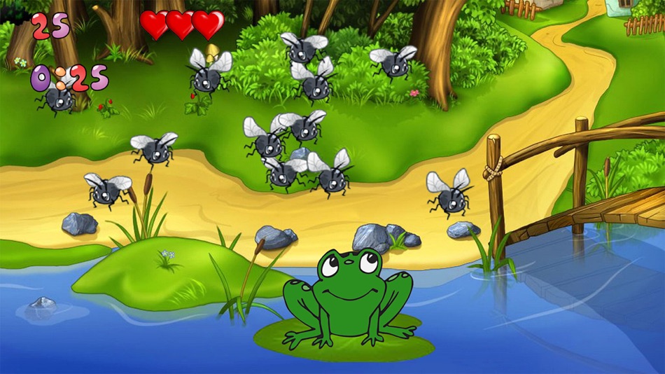 #3. Hungry Hungry Frog (iOS) Podle: Maxim Kazakov