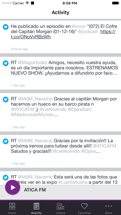 Screenshot #2 pour ATICA FM