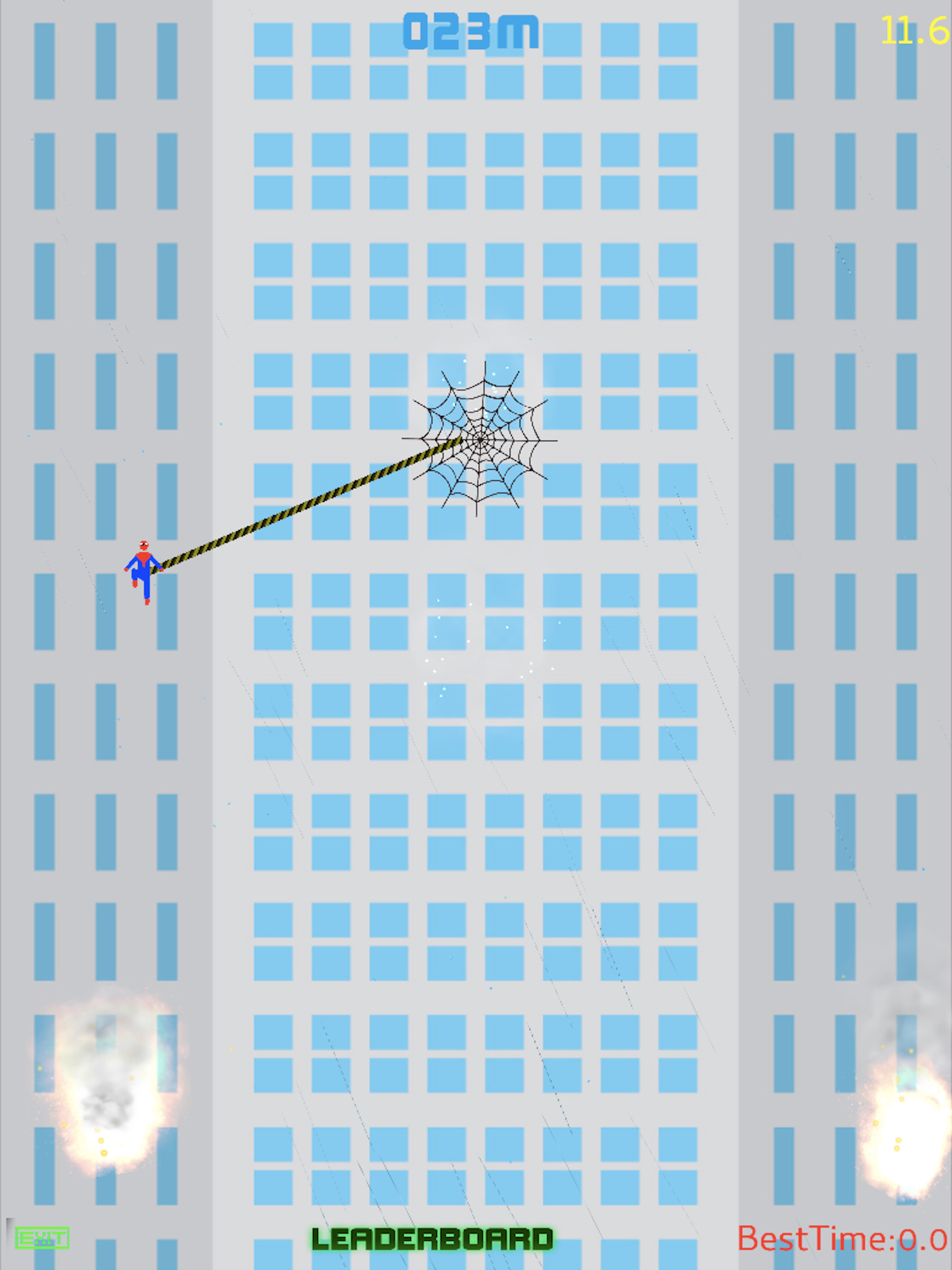 Spider Climber - Rope Swing screenshot 8