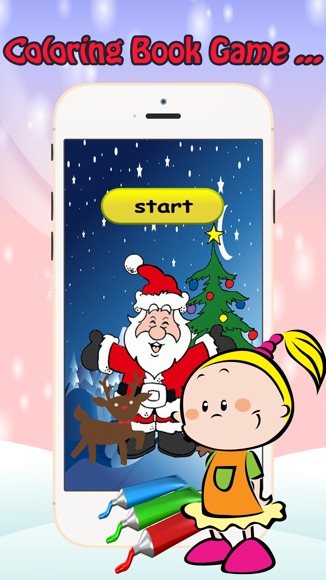 Color Santa:Christmas Coloring Book Pages Fun Kids screenshot 4