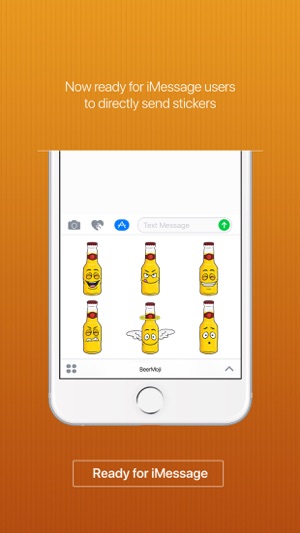 BeerMoji - beer stickers and emoji keyboard app(圖3)-速報App