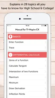 ti nspire calculator manual iPhone Captures Décran 2