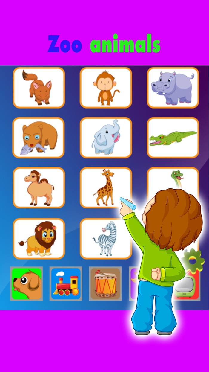Toddlers learning english with cards games