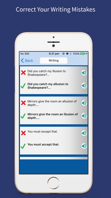 Common Mistakes in English - Remove english Errors screenshot-3