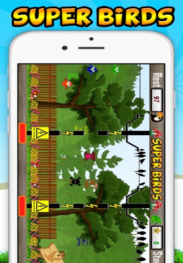 Super Birds Adventures Game screenshot 2