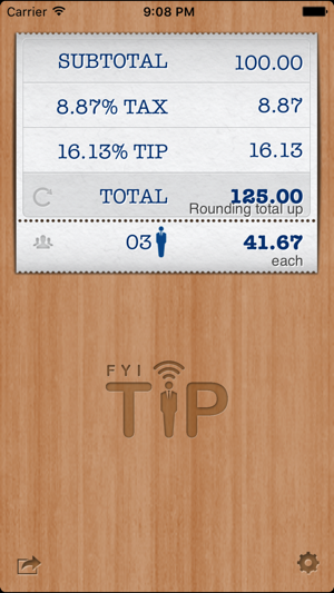 FYI Tip Calculator Free(圖3)-速報App