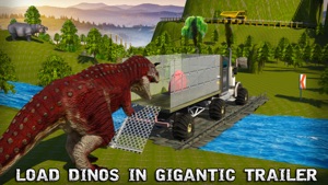 City Zoo Angry Dino Transport Truck Simulator Game screenshot #4 for iPhone