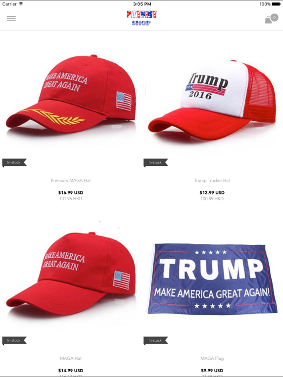 Screenshot #4 pour Patriot Shop: Buy USA Products Love American Gifts
