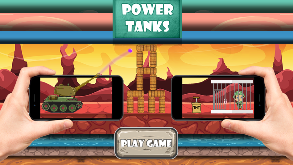Power Tanks - Tank Game for Boys - 1.1 - (iOS)