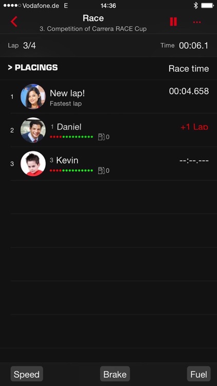 Carrera Race Management App