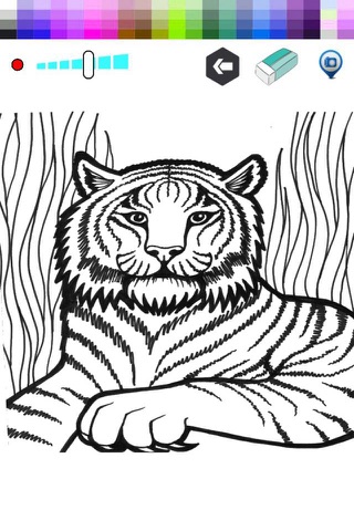 Tigers Coloring Game For Kid screenshot 2