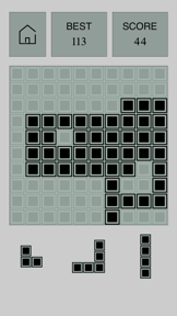 Retro Block Puzzle - jigsaw fit matrix screenshot