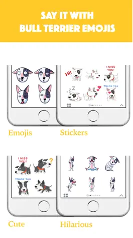 Game screenshot Bull Terrier Emoji Keyboard hack