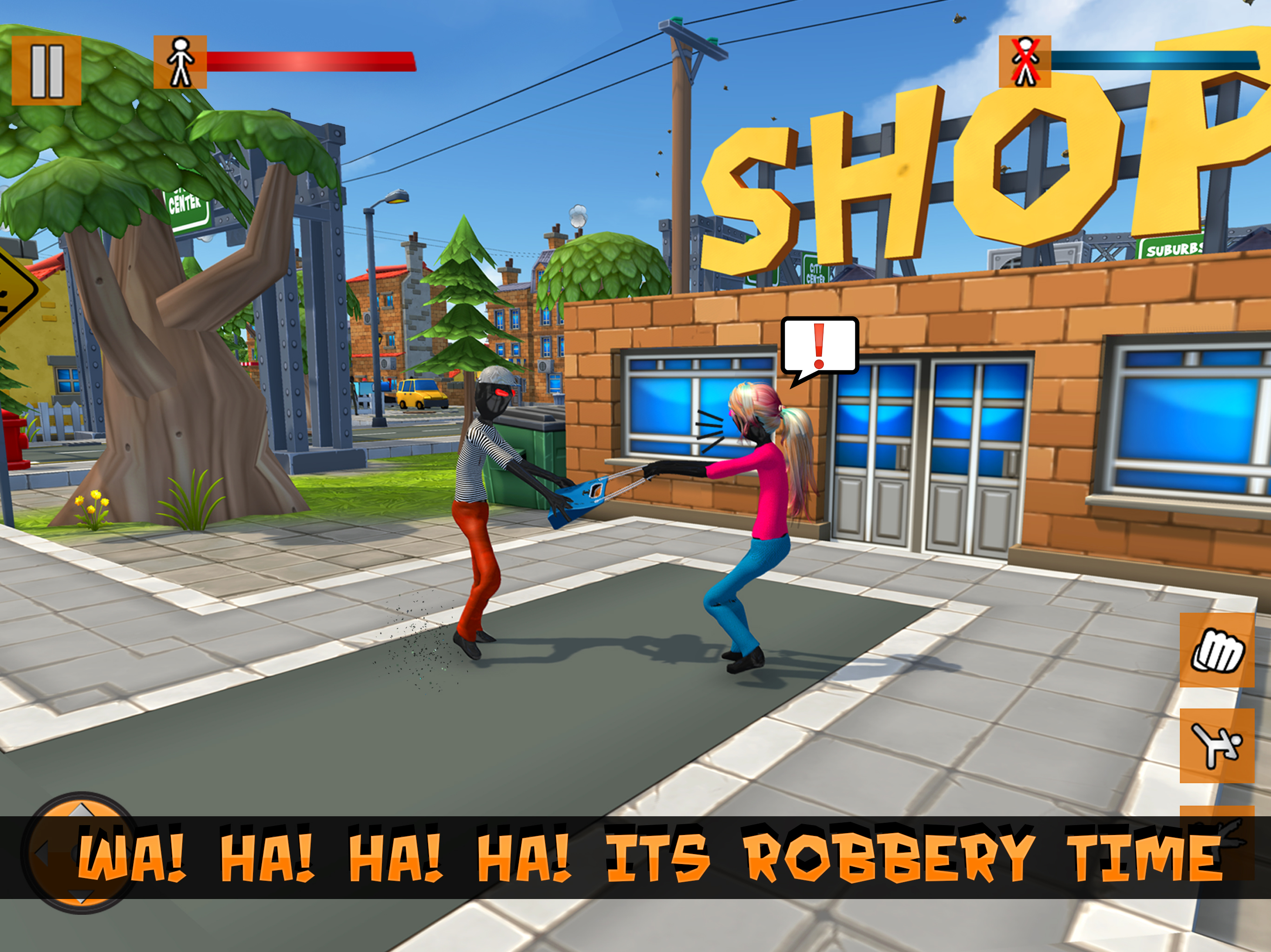 Stickman Mafia City Crime 3D