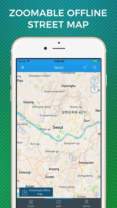 How to cancel & delete Seoul Travel Guide with Offline Street Map from iphone & ipad 3