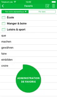 dictionnaire allemand ecole iPhone Captures Décran 3