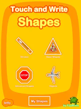 Game screenshot Shapes Touch and Write mod apk