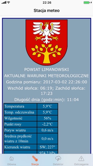 Meteo detektor - P. Limanowski(圖2)-速報App