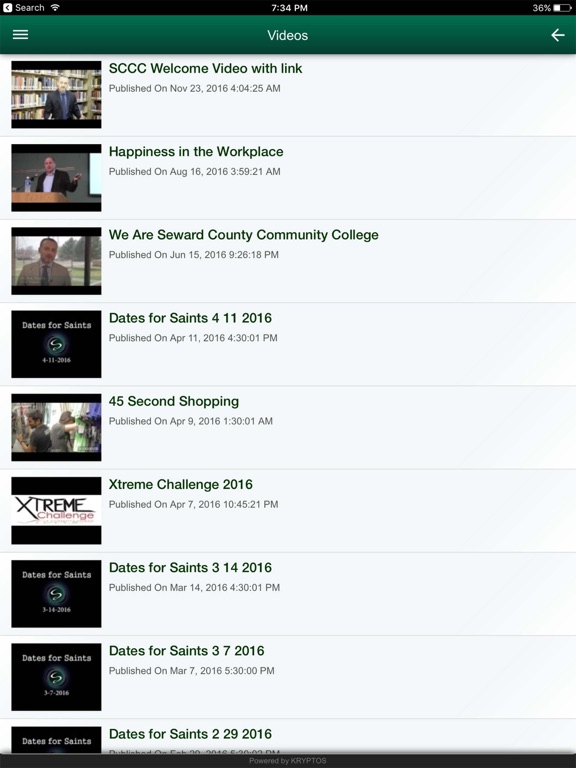 Screenshot #6 pour SCCC Saints Mobile