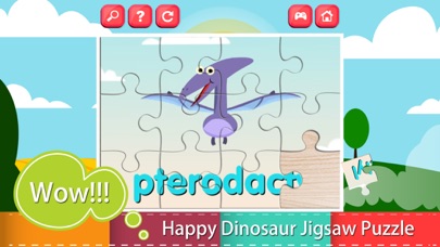 Screenshot #2 pour Jeux Puzzle bébé dinosaure Jigsaw